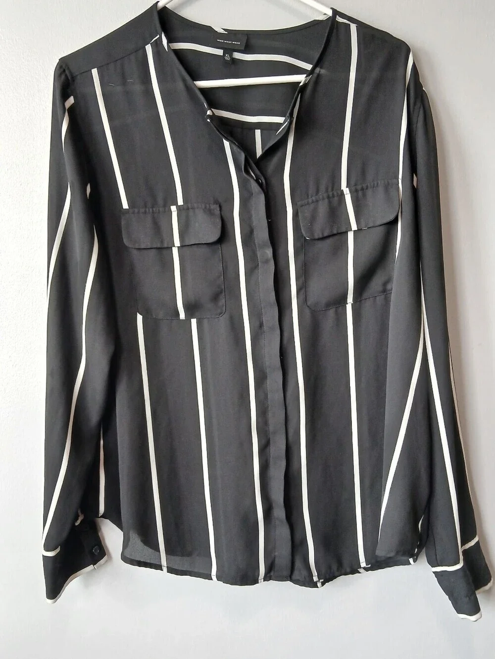 Who What Wear Button Down Top Womens XL Office Business - Picture 1 of 5